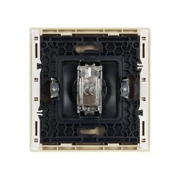 Розетка TV оконечная FORTE&PIANO FP428 ваниль IEK FP-A10-O-K10