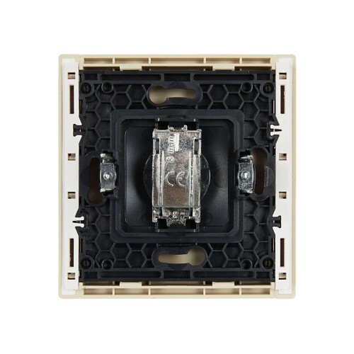 Розетка TV оконечная FORTE&PIANO FP428 ваниль IEK FP-A10-O-K10