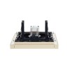 Розетка TV оконечная FORTE&PIANO FP428 ваниль IEK FP-A10-O-K10