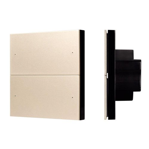 Панель кнопочная SMART-DMX512-801-22-4G-4SC-DIM-IN Gold (230В 2.4G) (IP20 пластик) INTELLIGENT ARLIG