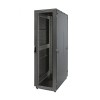 Шкаф Racknet S3000 42U 600х800 передняя дверь перф. 1-ств. задняя дверь перф. 1-ств. черн. Eurolan 6