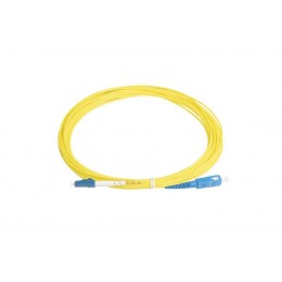 Патч-корд FC-S2-9-LC/UR-SC/UR-H-10M-LSZH-YL волоконно-оптический (шнур) SM 9/125 (OS2) LC/UPC-SC/UPC