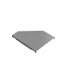 Крышка переходника левого 50-150 "ПЛЮС" KPDplus50-150-L INOX304 КМ PL6607