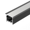 Профиль SL-LINIA49S-F-2000 ANOD BLACK 2м алюм. Arlight 039389