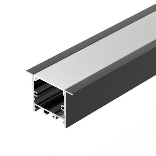 Профиль SL-LINIA49S-F-2000 ANOD BLACK 2м алюм. Arlight 039389
