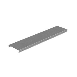 Крышка для лотка осн.100 L2000 сталь 0.7мм "ПЛЮС" KLplus100-0.7-2000 INOX304 нерж. КМ PL5520