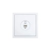 Розетка компьютерная 1-мест. СП ZIMA бел. LEZARD 704-0288-140