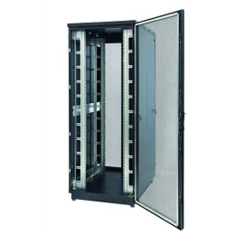 Шкаф Racknet S3000 47U 800х1000 передняя дверь перф. 1-ств. задняя дверь перф. 2-ств. черн. Eurolan