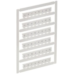 Маркер для CTS 6кв.мм/CP 10кв.мм "A; B; C; N; PE" ARMAFIX IEK AF-CT10D-M-006-21