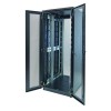 Шкаф Racknet S3000 47U 800х800 передняя дверь перф. 2-ств. задняя дверь перф. 2-ств. черн. Eurolan 6