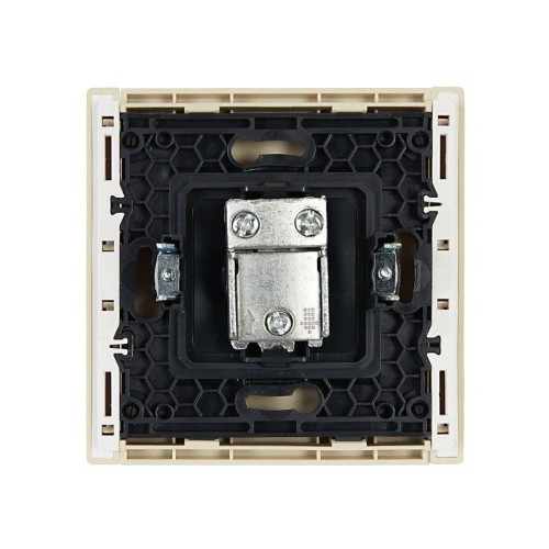 Розетка TV проходная FORTE&PIANO FP429 ваниль IEK FP-A10-P-K10