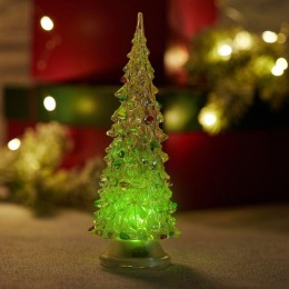 Фигура светодиодная "Елочка" 20см 1LED RGB 0.1Вт 4.5В IP20 элементы питания 3хAG13(LR44) (не в компл