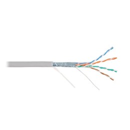 Кабель F/UTP кат.5E (класс D) 4 пары 24 AWG (0.50мм) тест по ISO/IEC 100МГц ОЖ BC чистая медь внутр.