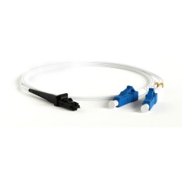 Патч-корд FC-D2-9A1-LC/UR-MTRJM/UR-H-3M-LSZH-WH волоконно-оптический (шнур) SM 9/125 (G657) LC-MTRJ(