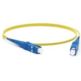 Патч-корд FC-S2-9-SC/UR-SC/UR-H-0.5M-LSZH-YL волоконно-оптический (шнур) SM 9/125 (OS2) SC/UPC-SC/UP