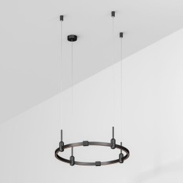 Трек ART-APRIORI-ROUND-HANG-R600 BK IP20 метал. Arlight 048487
