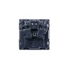 Розетка 1-м СП 2мод. Zenit 16А IP21 250В с заземл. Schuko защ. шторки с крышкой механизм серебр. ABB