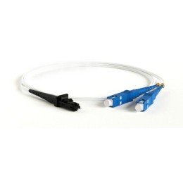 Патч-корд FC-D2-9A1-MTRJM/UR-SC/UR-H-1M-LSZH-WH волоконно-оптический (шнур) SM 9/125 (G657) MTRJ (па