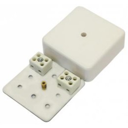 Коробка монтажная огнестойкая керамич. 7403-4 4 контакта до 6кв.мм IP41 75х75х28 МЕТА 245444