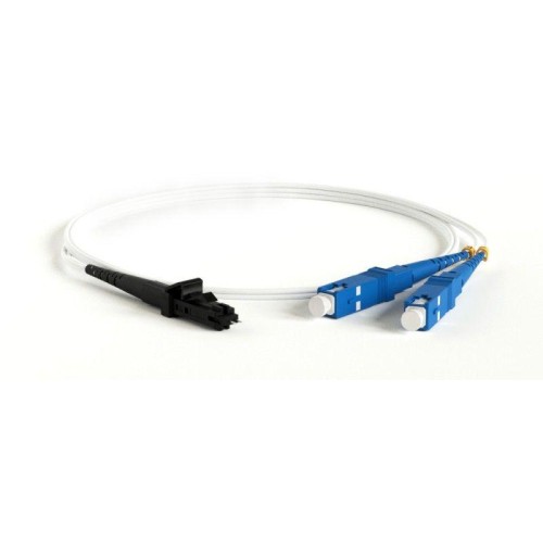 Патч-корд FC-D2-9A1-MTRJM/UR-SC/UR-H-3M-LSZH-WH волоконно-оптический (шнур) SM 9/125 (G657) MTRJ (па