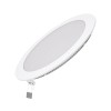 Светильник светодиодный Slim 18Вт 3000К IP20 1200лм 220-240В ДВО круг бел. GAUSS 939111118