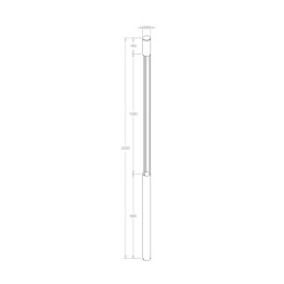 Светильник Mill 30Вт 3000К IP65 садово-парковый Maytoni O427FL-L30GF3K