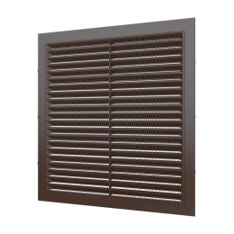 Решетка вентиляционная вытяжная 235х235 корич. ERA 2323С кор