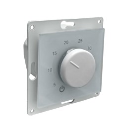 Термостат механический с ручным управлением; датчиком темпер. пола; под рамку Legrand Valena бел. Ex
