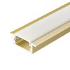 Профиль LINE-2308-F-2000 ANOD GOLD 2м алюм. Arlight 039989