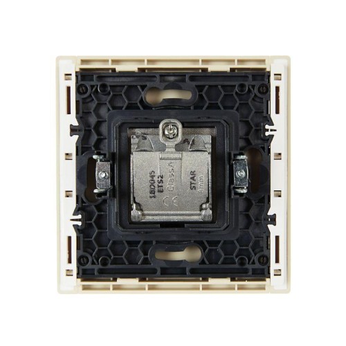 Розетка 2-м TV+SAT FORTE&PIANO FP438 ваниль IEK FP-AF20-O-K10