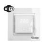 Термостат программируемый по Wi-Fi с сенсорными кнопками и датчиком темпер. пола; расписанием на нед