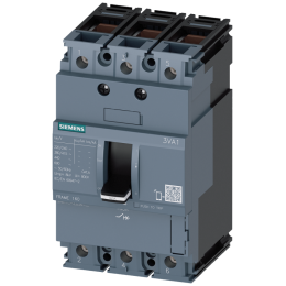Выключатель в литом корпусе 3п 3VA1 IEC 160 класс откл.способности N ICU=25кА 415В TM210 FTFM IN=125