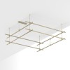 Трек ART-APRIORI-QUADRAT-2-ROD-400-2000х2000 OG IP20 метал. Arlight 054422