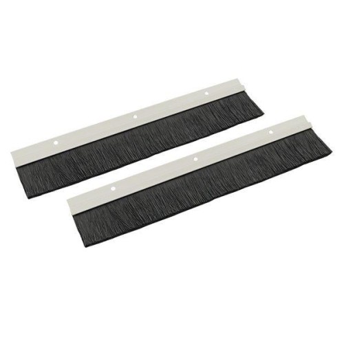 Буртик щеточный на алюм. держателе 300х45 (уп.2шт) Basic EKF BSCE3045C