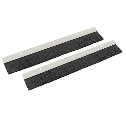 Буртик щеточный на алюм. держателе 400х45 (уп.2шт) Basic EKF BSCE4045C