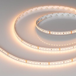 Лента светодиодная RT-A160-8mm 24V Warm 2400К 12Вт/м IP20 2835 высок. эффект. 150лм/Вт (уп.5м) Arlig