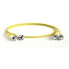 Патч-корд FC-D2-9-ST/UR-ST/UR-H-1M-LSZH-YL волоконно-оптический (шнур) SM 9/125 (OS2) ST/UPC-ST/UPC