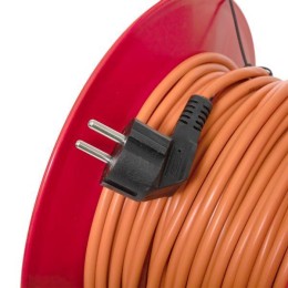 Удлинитель на катушке 4х40м без заземл. 6А IP20 Атлант 2.0 1.3кВт ПВС 2х0.75 PROxima EKF UKA02-06-27