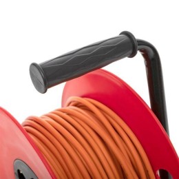 Удлинитель на катушке 4х40м без заземл. 6А IP20 Атлант 2.0 1.3кВт ПВС 2х0.75 PROxima EKF UKA02-06-27