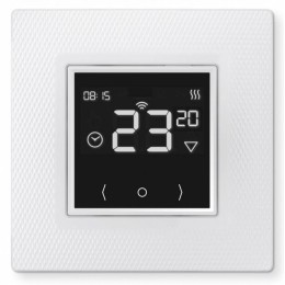 Терморегулятор программируемый EcoSmart 25 3.5кВт 16А сенсор. дисплей датчик пола/датчик воздуха в к