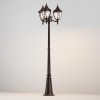 Светильник Rivoli 3х60Вт E27 IP44 садово-парковый Maytoni O026FL-03B