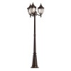 Светильник Rivoli 3х60Вт E27 IP44 садово-парковый Maytoni O026FL-03B