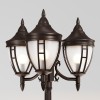 Светильник Rivoli 3х60Вт E27 IP44 садово-парковый Maytoni O026FL-03B