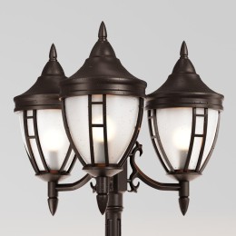 Светильник Rivoli 3х60Вт E27 IP44 садово-парковый Maytoni O026FL-03B