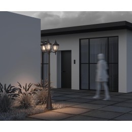 Светильник Rivoli 3х60Вт E27 IP44 садово-парковый Maytoni O026FL-03B