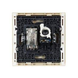 Розетка 2-м TV+RJ45 кат.5E FORTE&PIANO FP436 ваниль IEK FP-AK20-1-K10