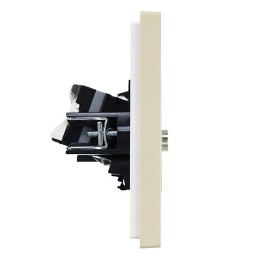 Розетка 2-м TV+RJ45 кат.5E FORTE&PIANO FP436 ваниль IEK FP-AK20-1-K10