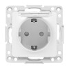 Розетка 1-м СП Стокгольм 16А IP44 с заземл. защ. шторки с крышкой механизм бел. PROxima EKF EYR16-02