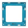 Рамка 1-м Стокгольм бел. с линией цвета син. PROxima EKF EXM-G-304-30