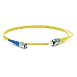 Патч-корд FC-S2-9-FC/UR-ST/UR-H-1M-LSZH-YL волоконно-оптический (шнур) SM 9/125 (OS2) FC/UPC-ST/UPC